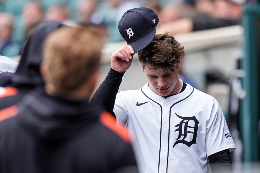 Tigers Place Jackson Jobe On IL With Flexor Strain