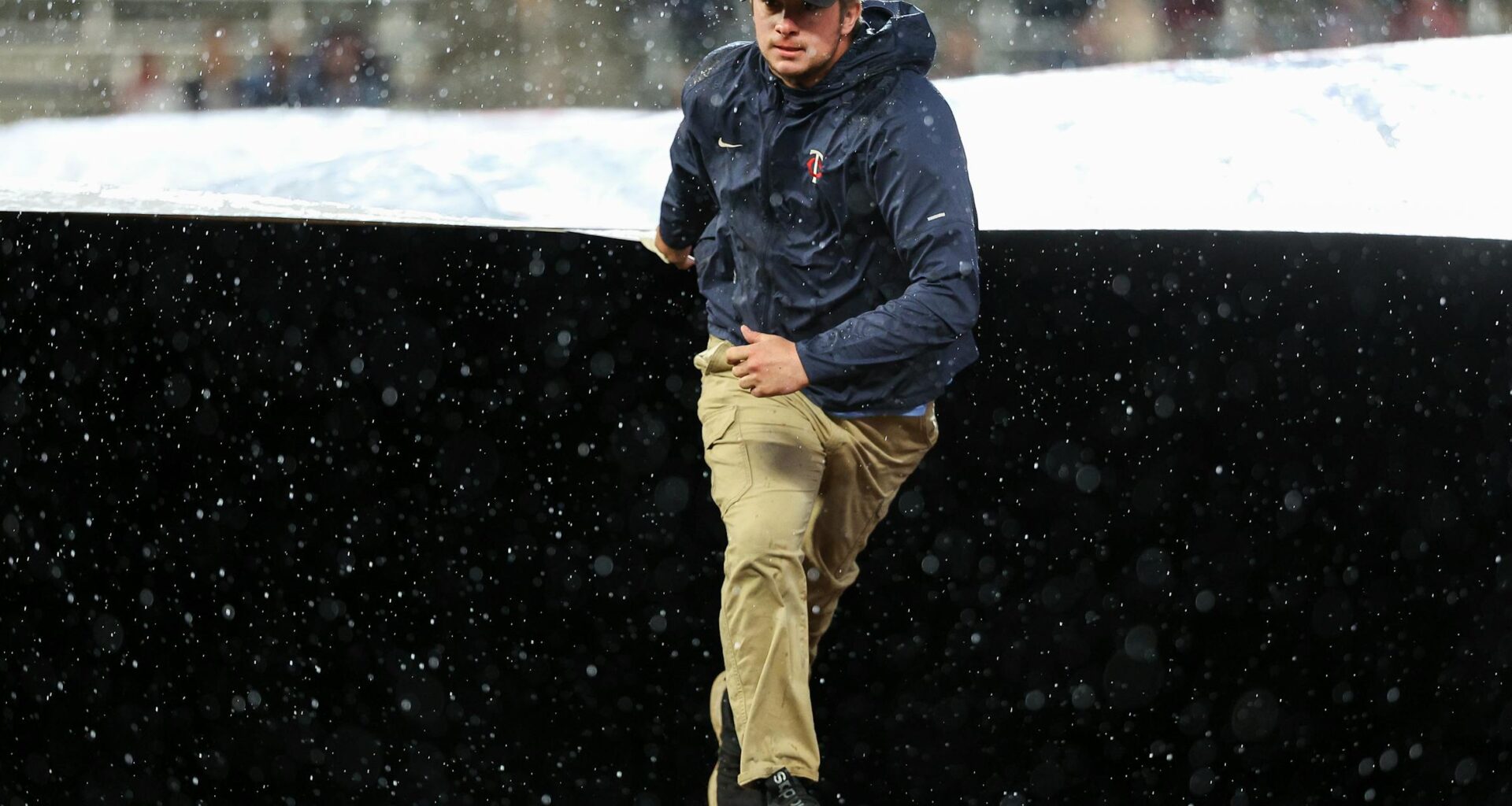 Twins-Guardians game called after two rain delays, will resume Tuesday