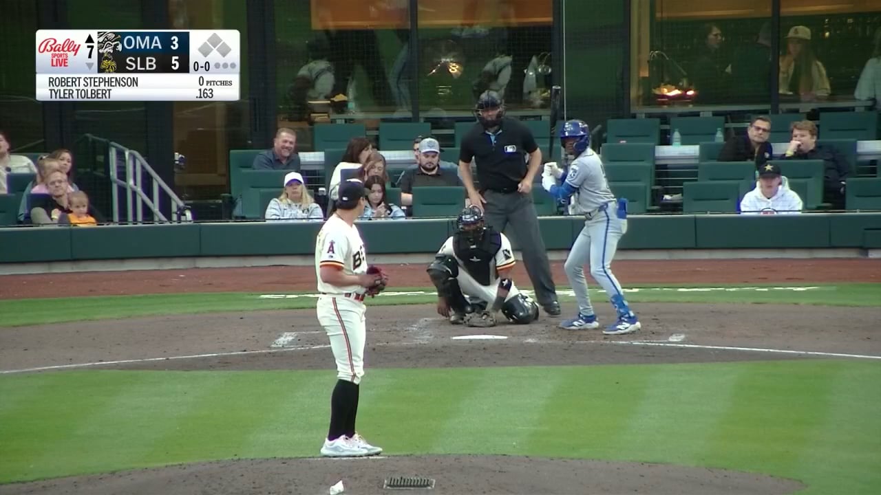 Just T. tolbert running like flash to get a Inside the park Home run