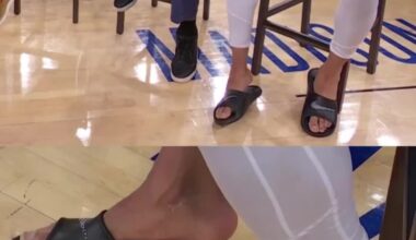 Charles Barkley to KAT: “You the only basketball player I know that got good looking feet. Damn…”