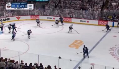 Adam Lowry Wins the Series for the Jets. Winnipeg will Face Dallas in Round 2. The St. Louis Blues have been Eliminated