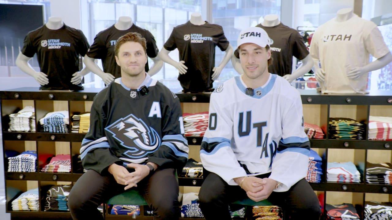 Kerfoot, Durzi talk Mammoth name, team jerseys | NHL.com