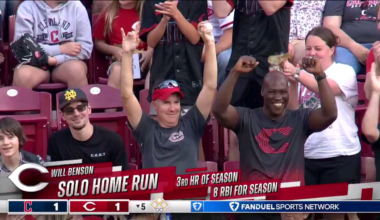 Another HR for Benson that's 3 Straight Games now