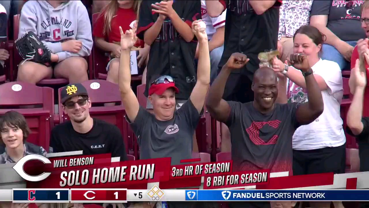 Another HR for Benson that's 3 Straight Games now