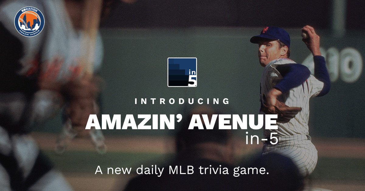 Your daily Mets trivia game, Sunday edition