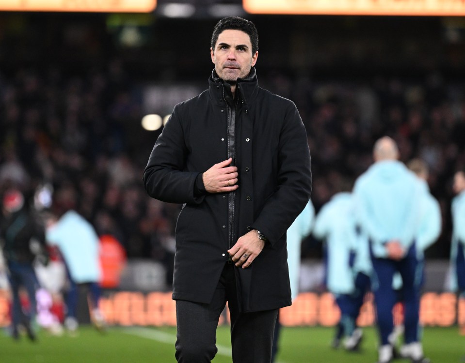 Arteta and Arsenal's third consecutive second place finish only earned them a 'C'