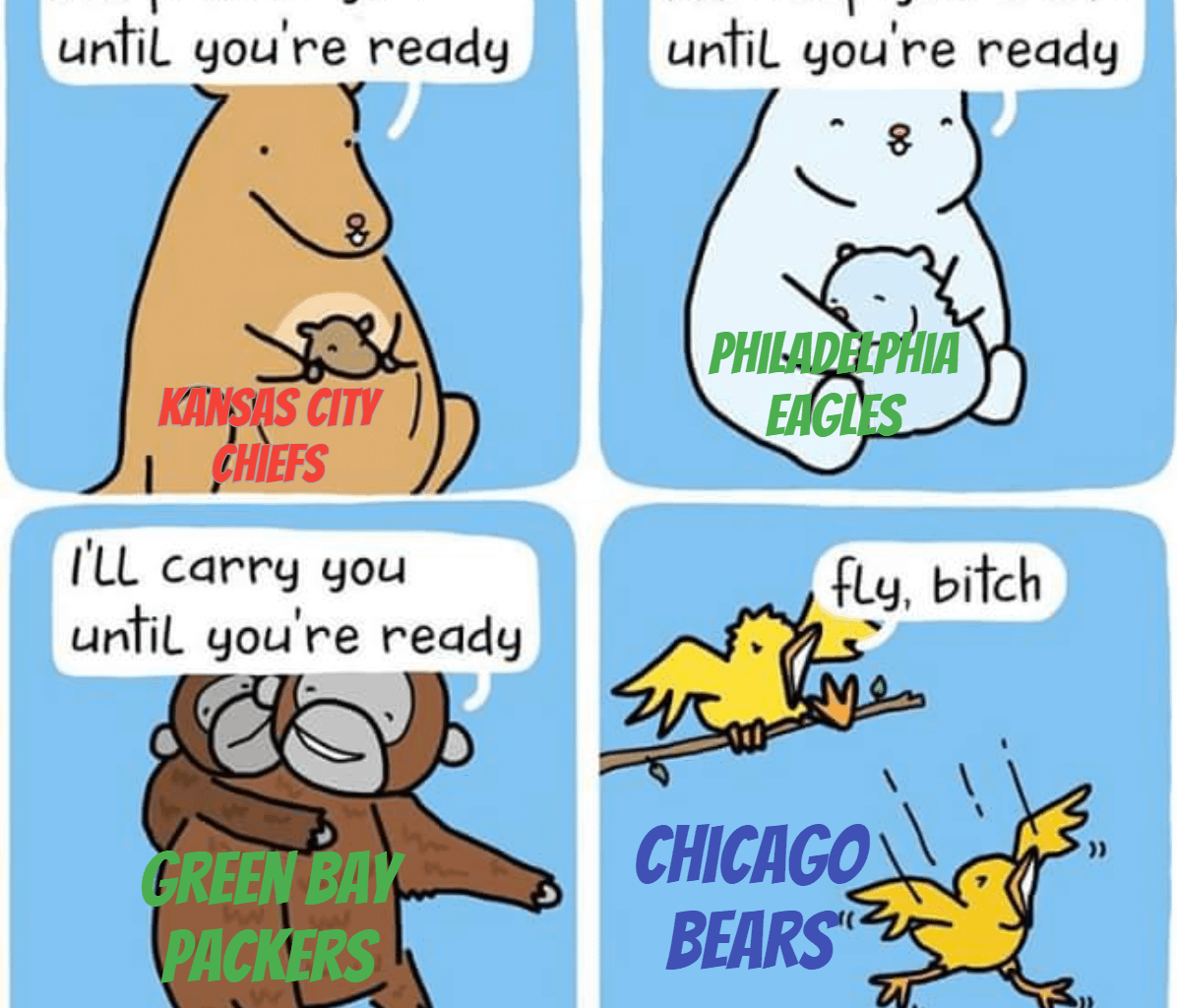 The rookie QB development process