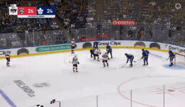 [FLA (6)-0 TOR] Bennett scores off the faceoff for the powerplay goal