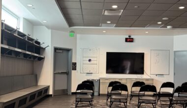 Inside the locker room as of 5-17-25