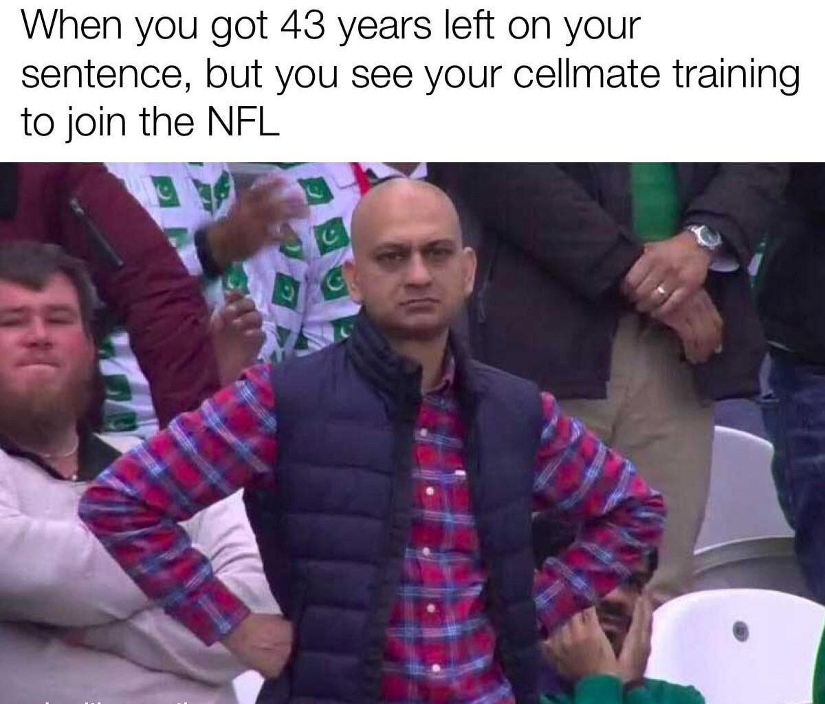 Unless we shank him at shower time