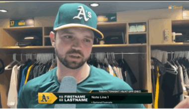 Quality A's broadcasting as always
