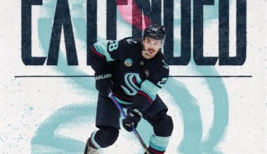 The Seattle Kraken have extended Josh Mahura. 2 years at $907,500 AAV.