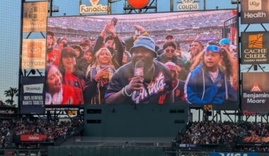 Mistah fab rocking the new giants jersey smfh