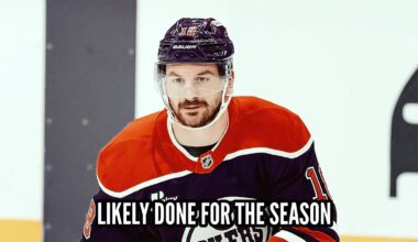 Zach Hyman will get surgery for an upper body injury and his playoffs are most likely over, per multiple sources