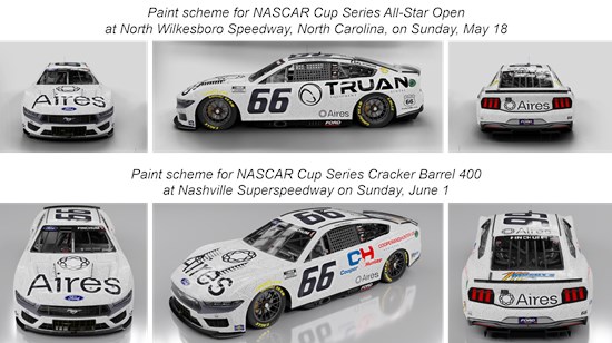 Aires Activates Second Sponsorship Integration with NASCAR Driver Chad Finchum