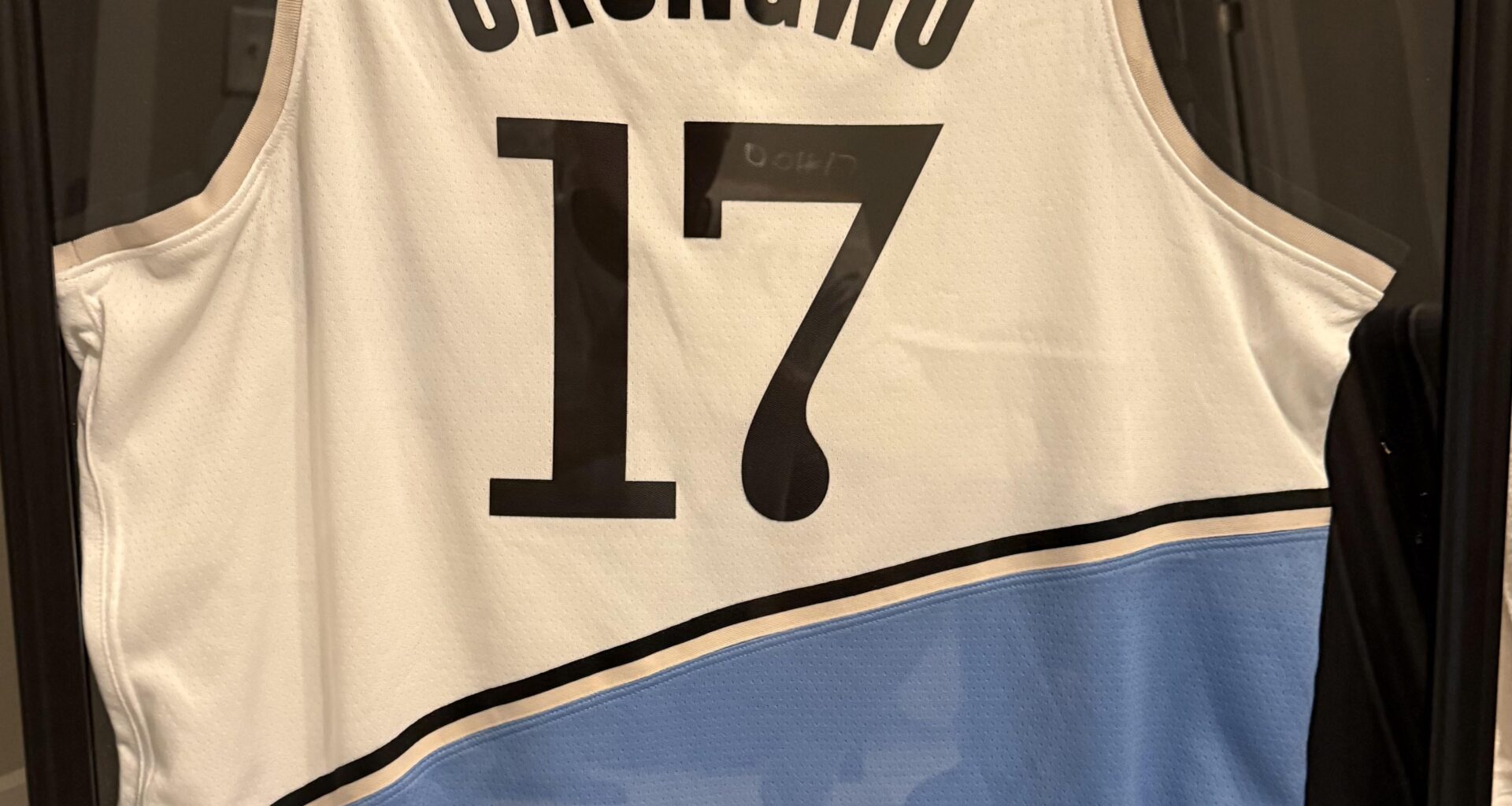 My parents surprised me with this signed OO jersey