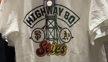 Selling this load of garbage at the Giants game