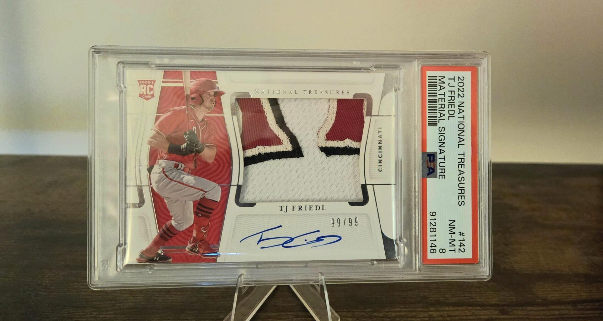 Posting a TJ Friedl card cause he bangs