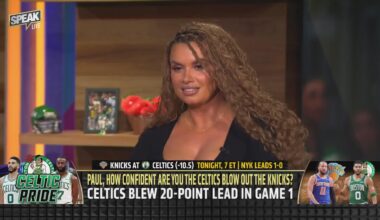 Paul Pierce early on Wednesday before Game 2 of Knicks/Celtics: “If the Celtics lose Game 2 at home, I’m walking here tomorrow, 15 miles! In my robe, no shoes on, barefoot... Put the house on this game... you got a better chance of walking out the studio and seeing a dinosaur!"
