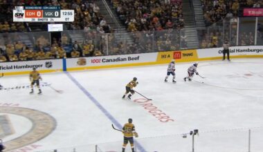 Kapanen Scores in OT. Oilers advance to Conference Final, as Golden Knights are eliminated from playoffs.