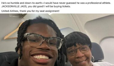 NFL Player Travis Hunter is a class act