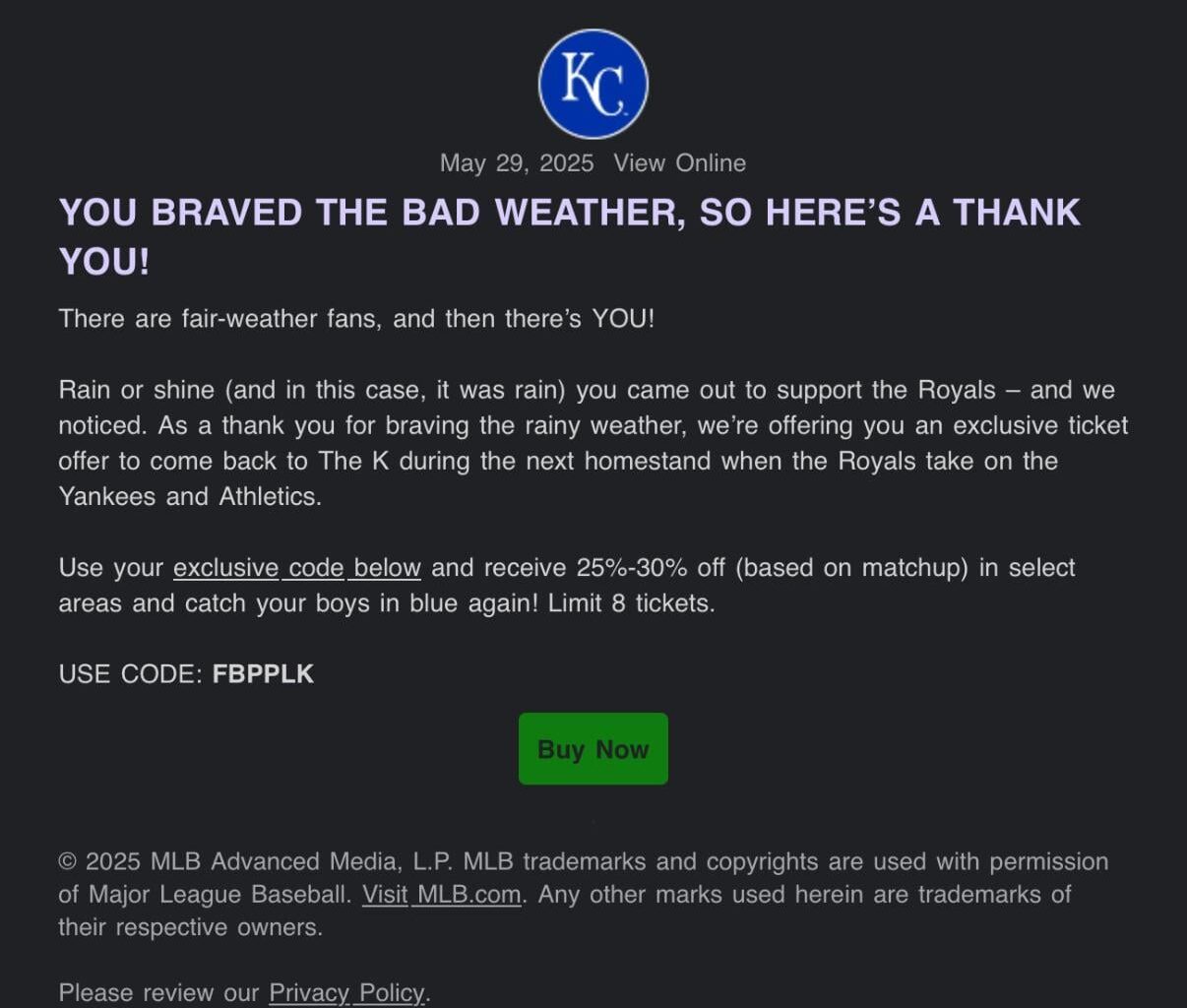 Tickets Discount Code