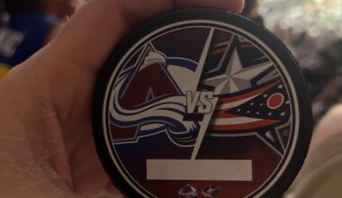 Went to the nuggets/okc game left with this bad boy.