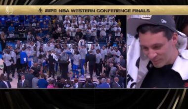 Coach Mark Daigneault on the team that he'll be coaching in the NBA Finals:  "They're professional, they're high character...they're idiots"