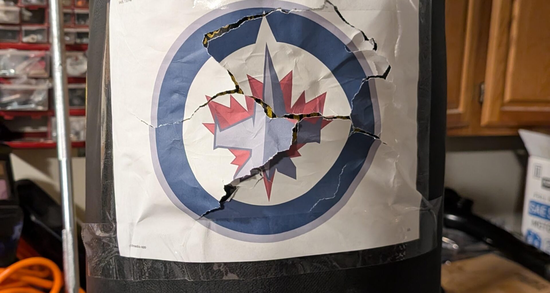 Decided to take some anger out