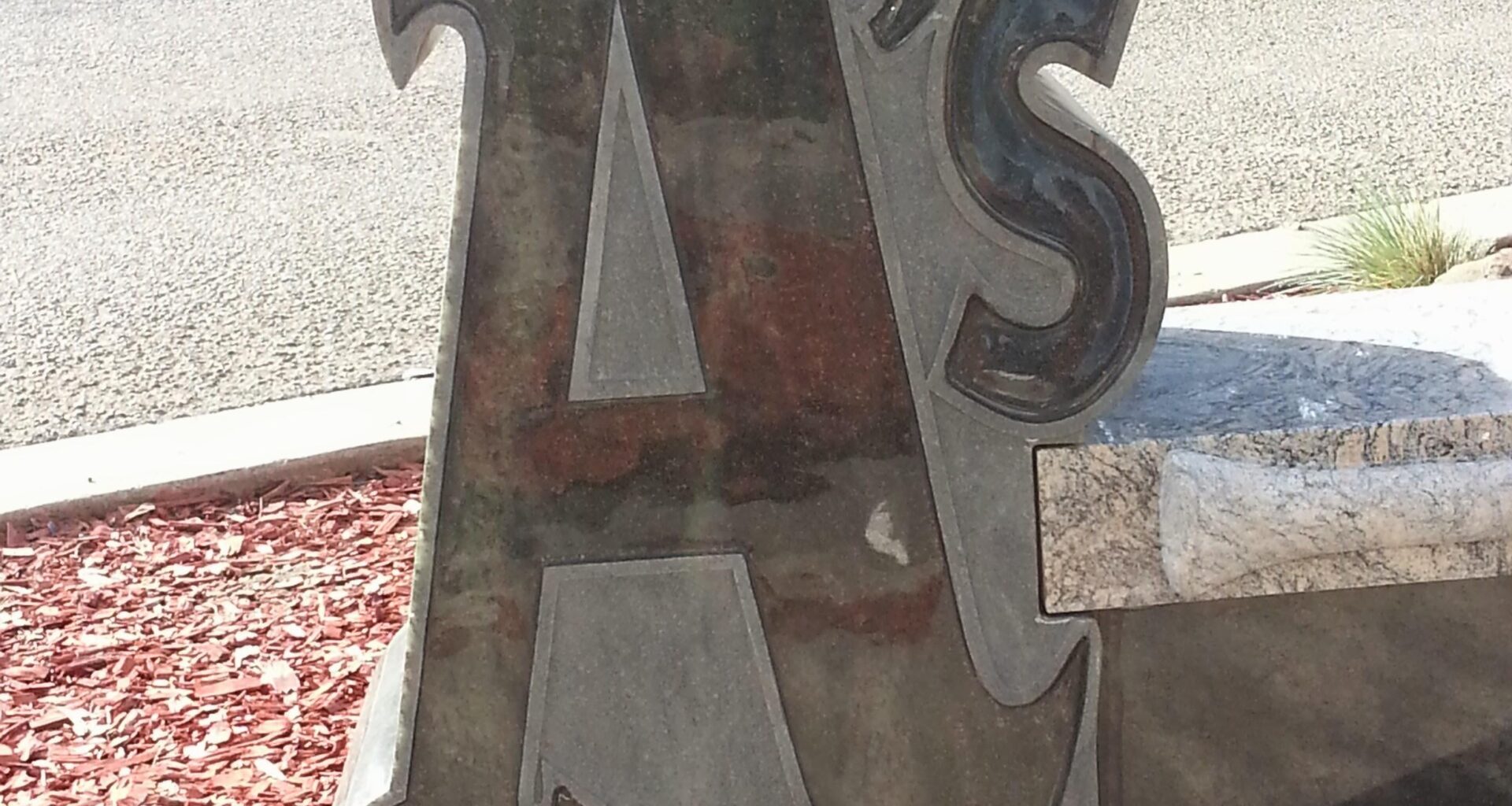 OAKLAND A's Headstone in Hayward, CA