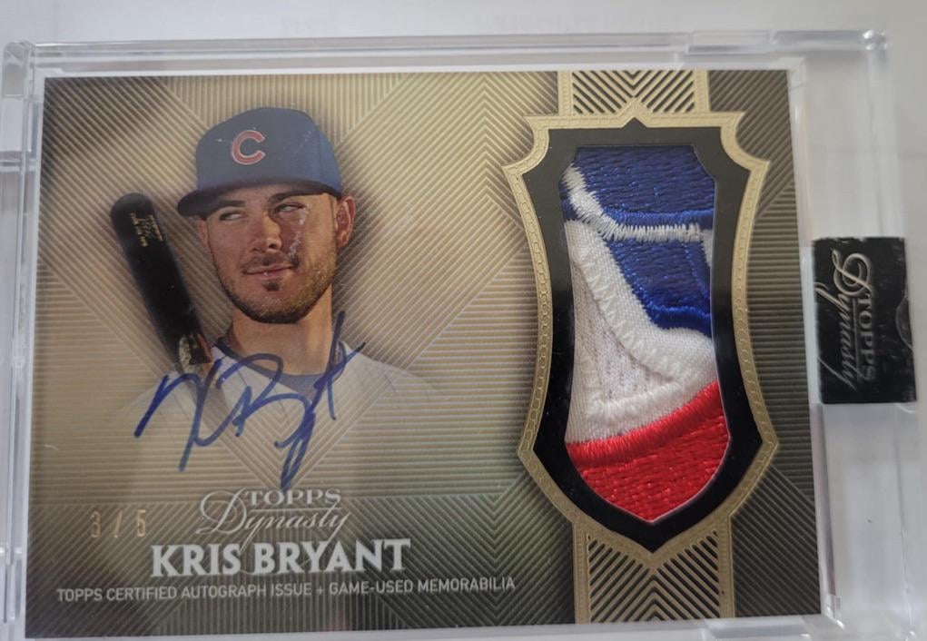 In a deep search for Cubs dynasty cards especially the Schwarber KS7. Anyone have any?