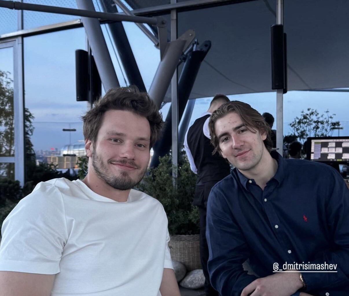 Sergachev and Simashev already getting ready to build that Mammoth Blue Line.