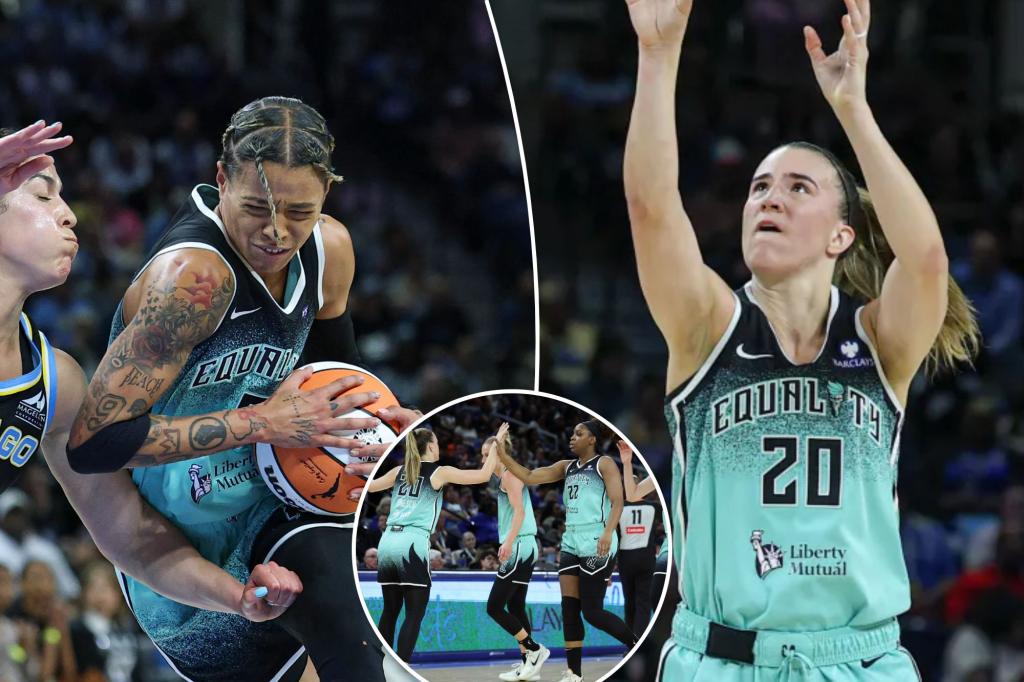 Liberty pass physicality test, break WNBA record in blowout win over Sky