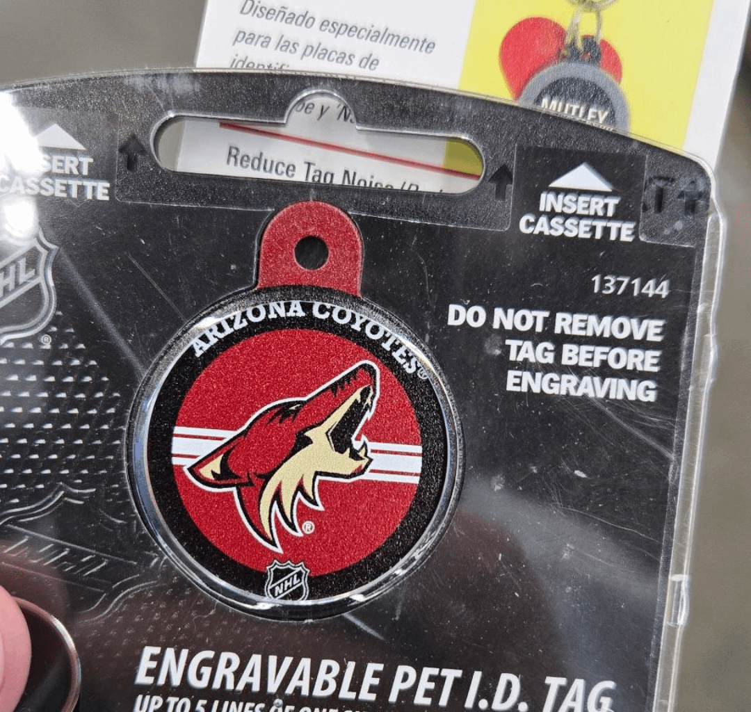 PetCo still has Coyote Tags