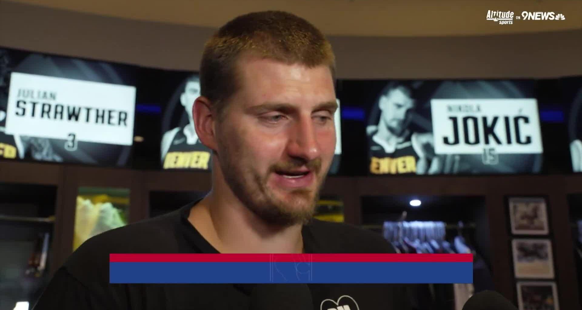 Jokić: "Our defense was really good and I think that's why we won the game... I need to figure out what [the Thunder] is doing. Basically I was the worst player on the court today but we won the game and that's most important."