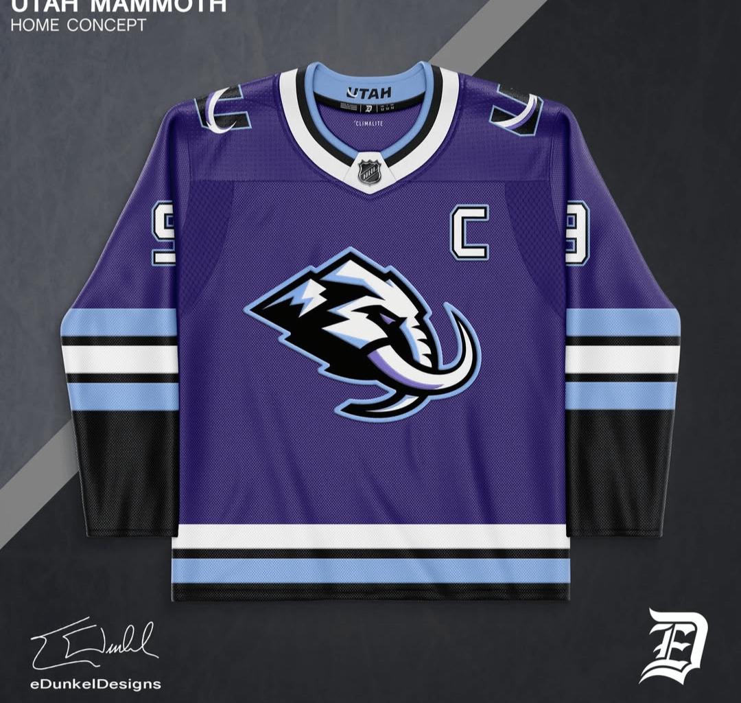 Utah Mammoth - Concept Jersey Tweaks