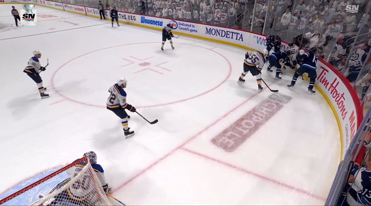 Perfetti ties it with 1.6 seconds left. Game 7 is going to Overtime.