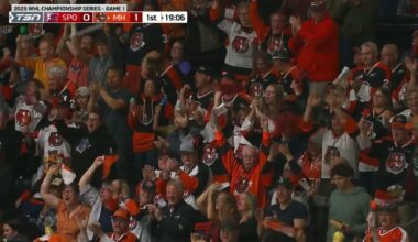 Cayden Lindstrom Assist on 1st Shift