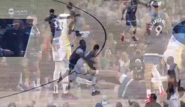 [Highlight] Technical foul called on Draymond after elbow to the face of Naz Reid -- his fifth of the playoffs