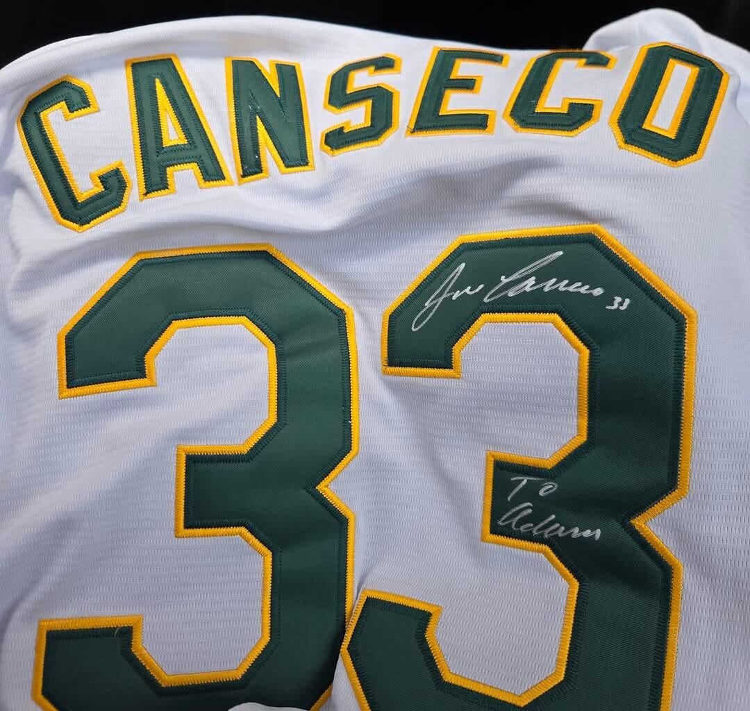 Met Jose Canseco last year, very nice dude.