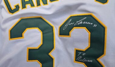 Met Jose Canseco last year, very nice dude.