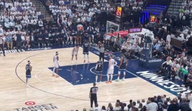 [Highlight] Wolves fans direct “Free throw merchant!” Chants towards SGA