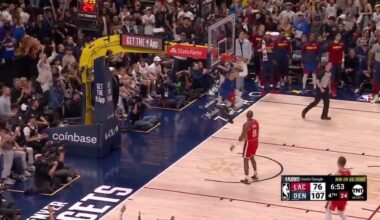 [Highlight] Russell Westbrook gets the steal and slams it home, picking up a technical foul for hanging on the rim. He chants to the crowd "SEND THEIR ASS HOME!"