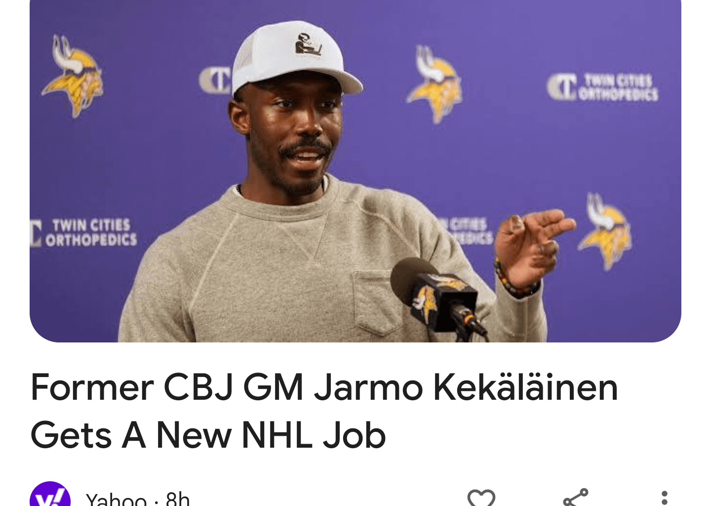 Jarmo looks a lot different than I remember.