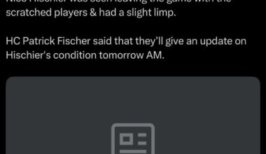 Nico Hischier Injury Update