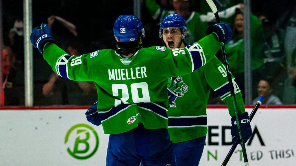 Abbotsford Canucks eliminate Firebirds from AHL playoffs, winning 2-0 in Game 4