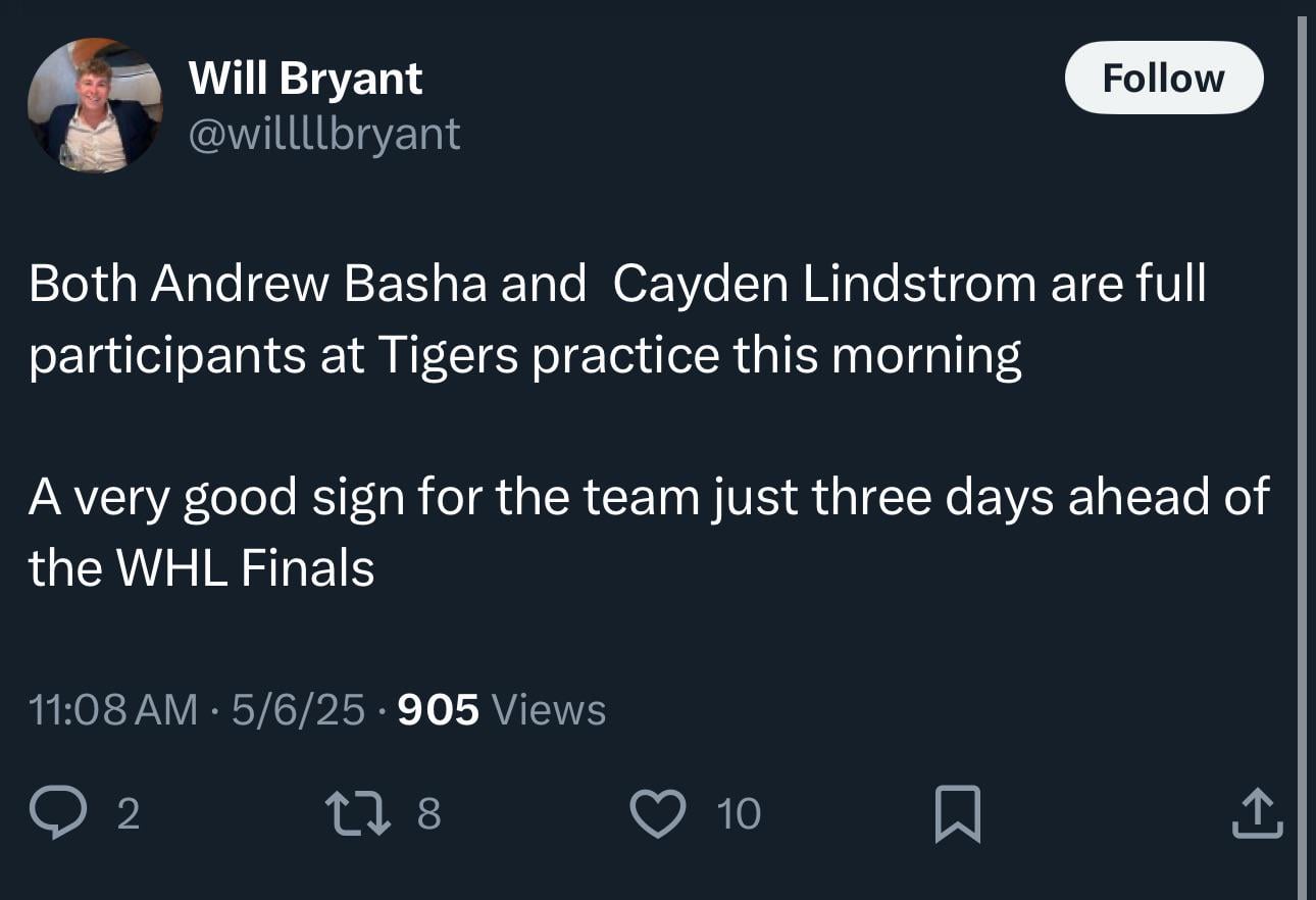 Lindstrom full participation in practice