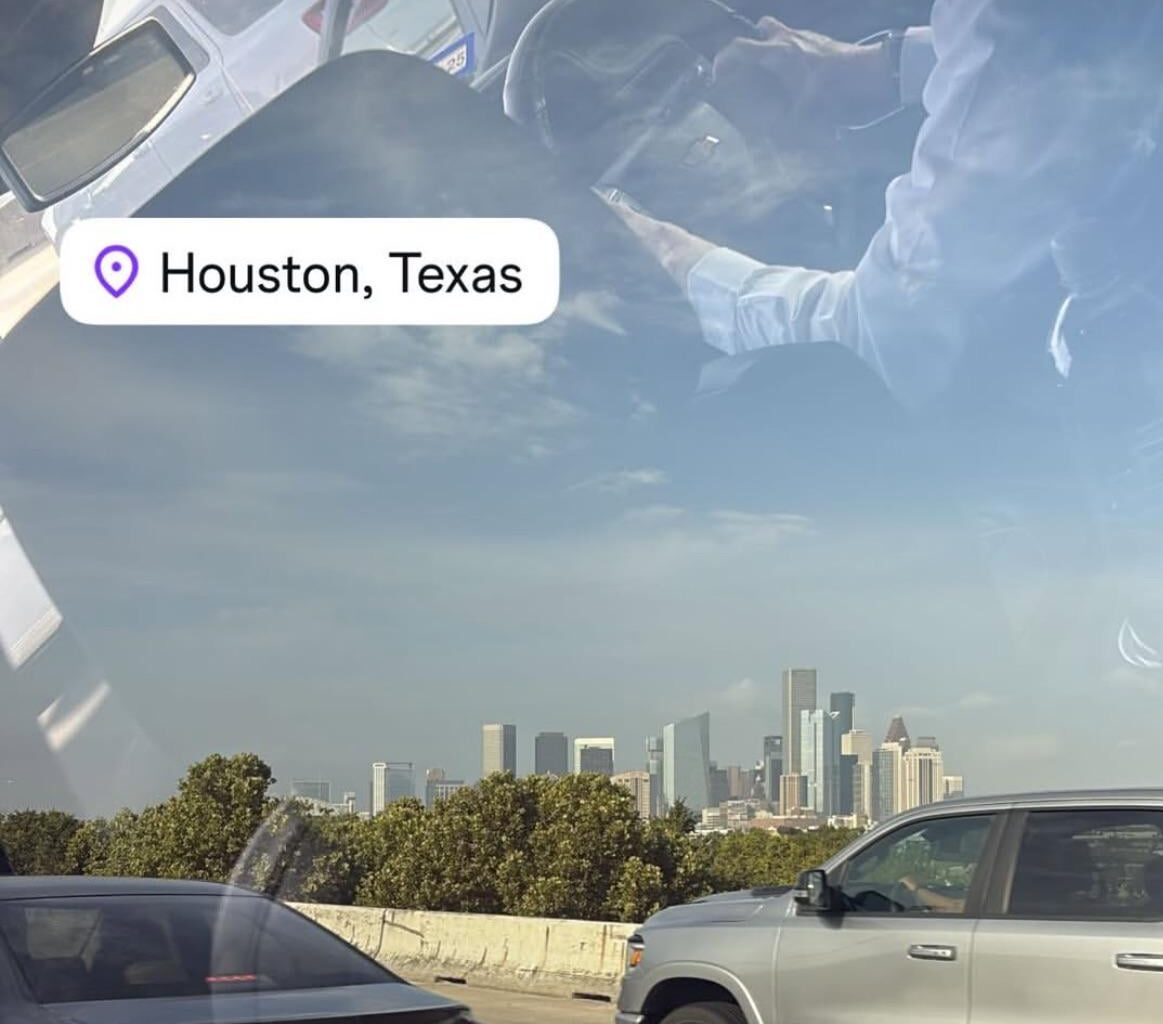 Jaylin Noel arrived in Houston 😊