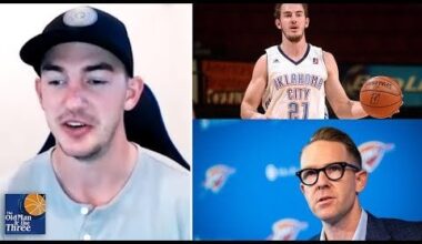 Alex Caruso: "A really big timestamp in my career was when Presti travelled with the OKC G-League team (in 2016). Someone asked what he's looking for. He said, 'how many positions can you guard, can you be a good teammate.'" 9 years later, Caruso was the primary defender on Nikola Jokic in a Game 7.