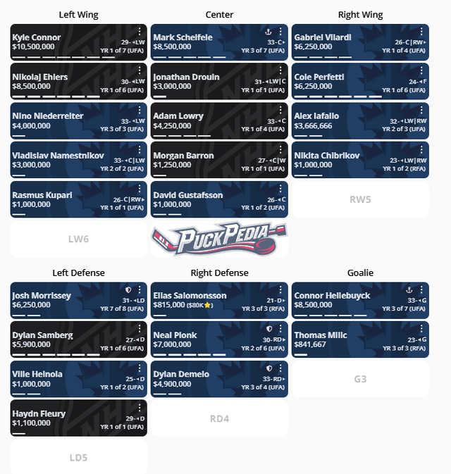 Follow up - 2026-2027 Roster.